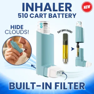 Inhaler™ Discreet 510 Cart Battery with Cloud Filter | Haze 420